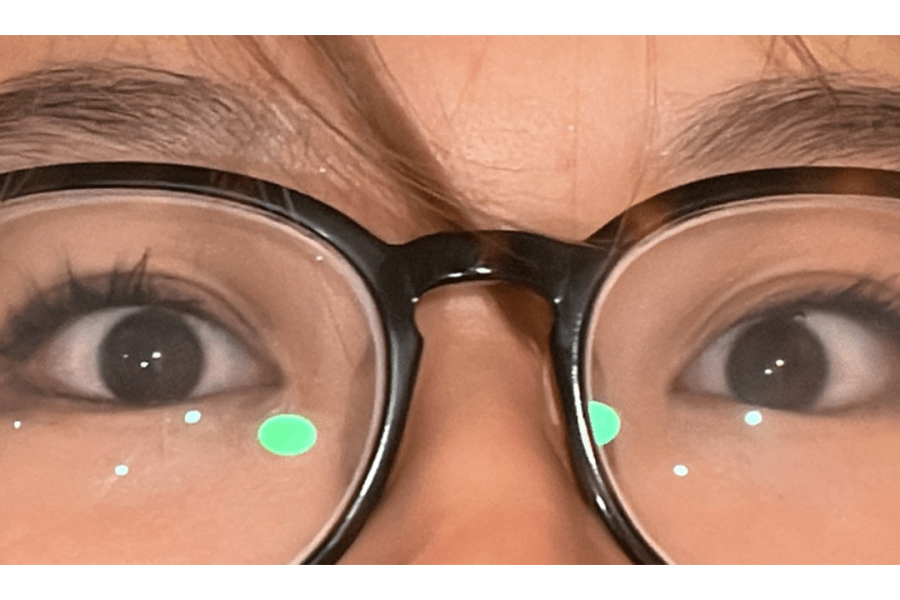 Stephanie wearing the L'Oreal Paris Voluminous Lash Paradise Waterproof Mascara