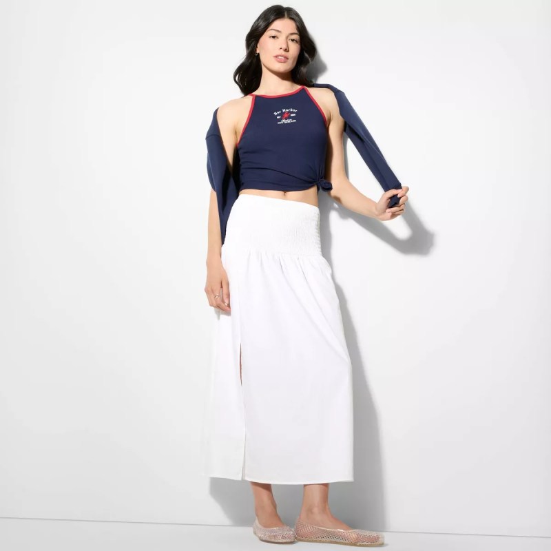The Best Aritzia White Maxi Skirt Dupe (& It's Only $30)