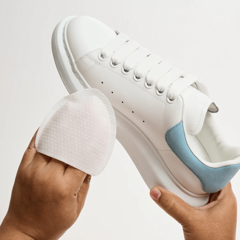 The Best Way to Clean Sneakers Scuffs at Home & On the Go