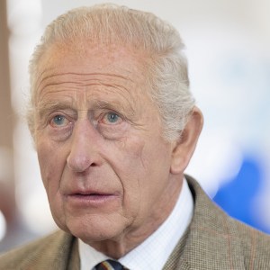 CAMPBELTOWN, SCOTLAND - JULY 03: King Charles III during a reception at Campbeltown Town Hall, to join a community reception before meeting members of the public in Campbeltown Main Street as part of his trip to Scotland for Holyrood Week, on July 3, 2025 in Campbeltown, Scotland. King Charles III and Queen Camilla are visiting Scotland with members of the Royal Family for a Royal Week until Friday, July 04.
