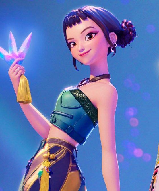 Zoey from Kpop Demon Hunters