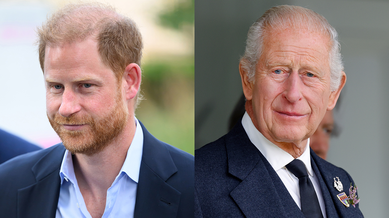 Prince Harry and King Charles