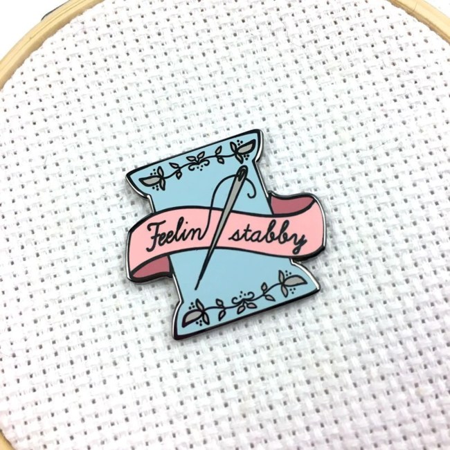 Snarky Crafter Designs Feeling Stabby Needle Minder