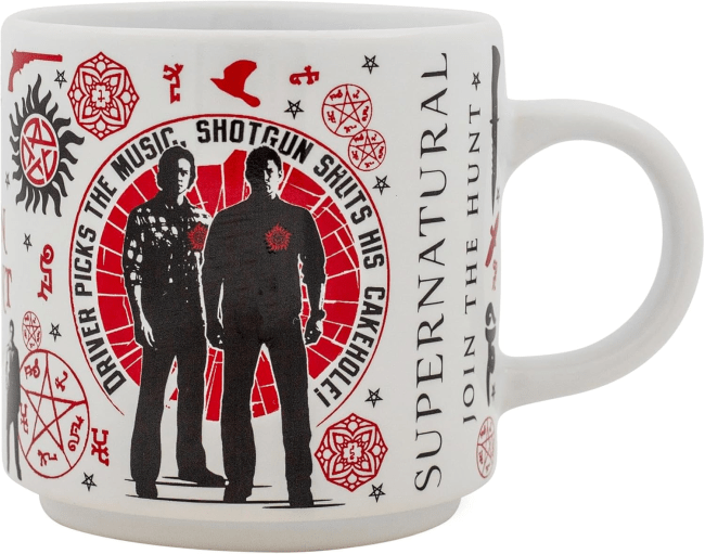 Supernatural "Join The Hunt" Single Stackable Ceramic Mug