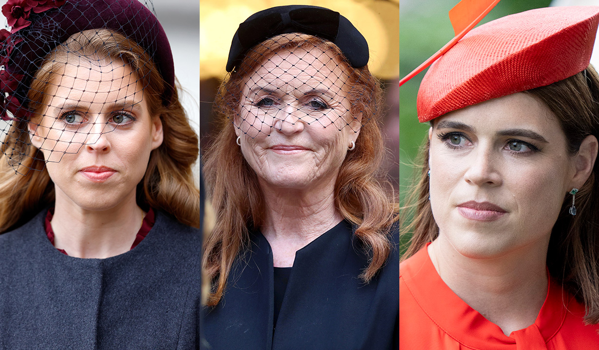 Sarah Ferguson, Princess Beatrice, Eugenie