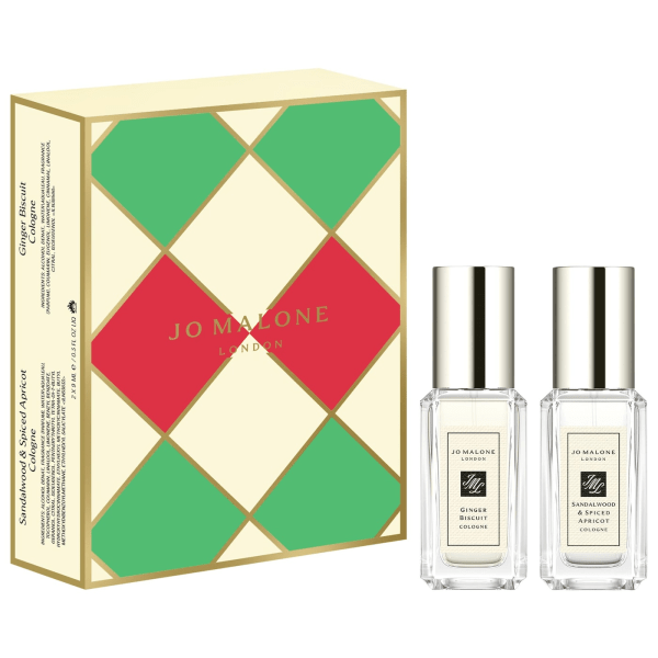 Jo Malone London Mini Ginger Biscuit + Sandalwood & Spiced Apricot Cologne Duo Gift Set