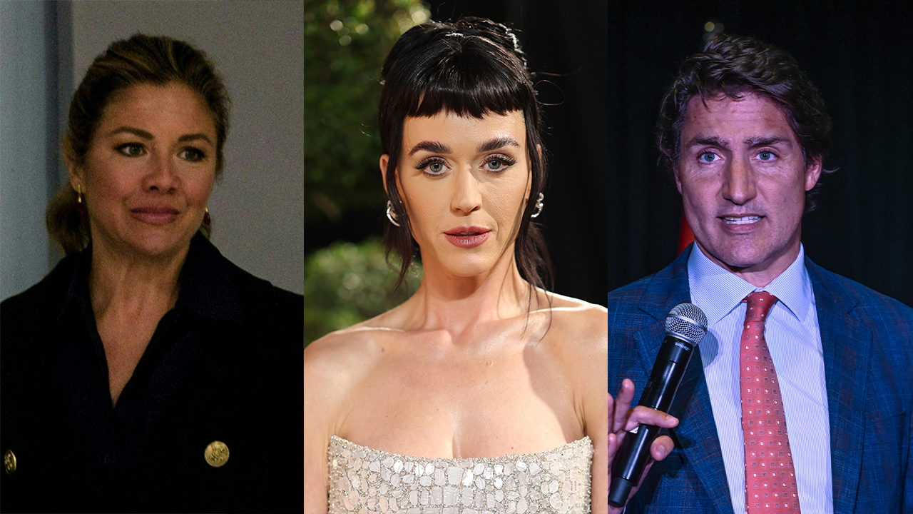Sophie Gregoire, Katy Perry, Justin Trudeau