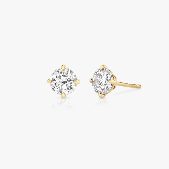 VRAI Petite Solitaire Studs