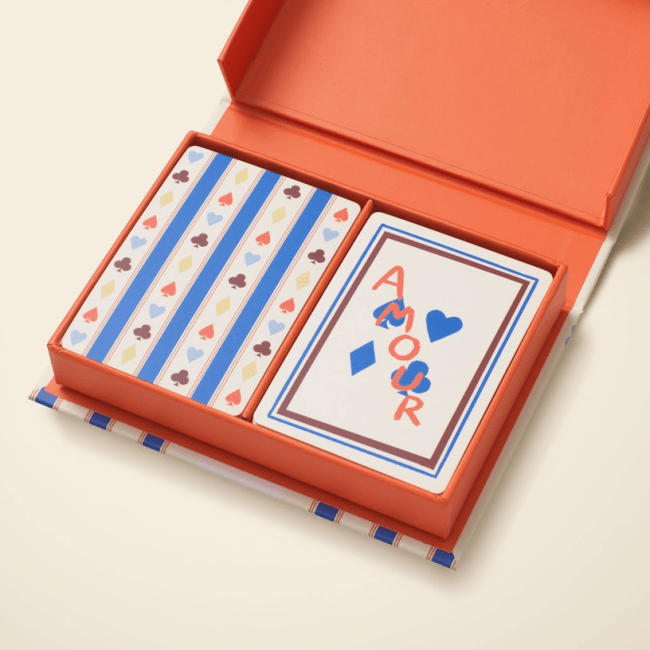 Papier Stripes & Suits Playing Cards