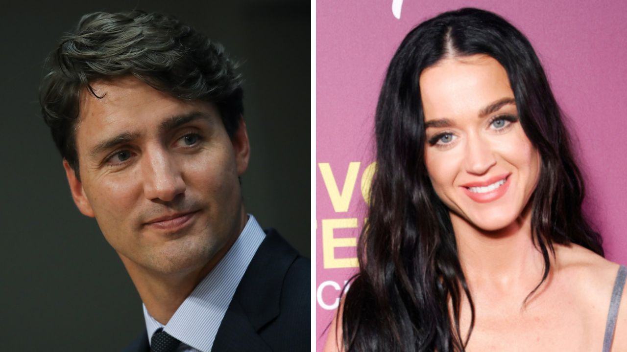 Justin Trudeau and Katy Perry