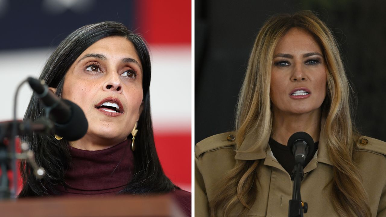 Usha Vance, Melania Trump