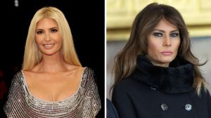 Ivanka Trump and Melania Trump