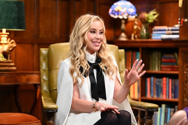 THE TRAITORS -- "Let the Cards Fall as they Will" Episode 401 -- Pictured: Tara Lipinski