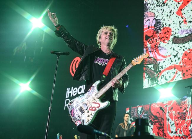 Billie Joe Armstrong of Green Day at the iHeartRadio ALTer EGO 2026 held at the Kia Forum on January 17, 2026 in Los Angeles, California.