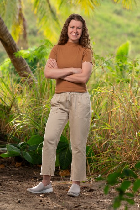Pictured: Emily Flippen, from the CBS Original Series SURVIVOR, Season 50, scheduled to air on the CBS Television Network