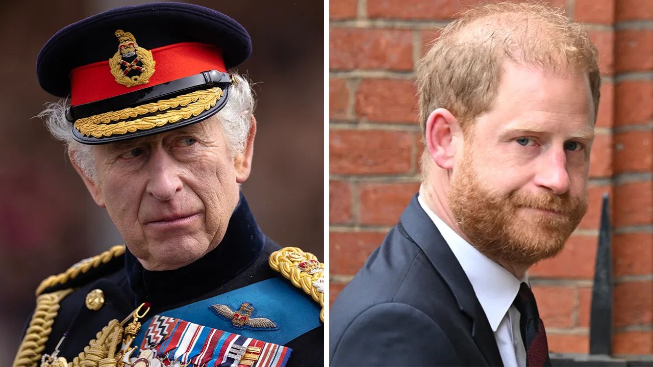 King Charles, Prince Harry