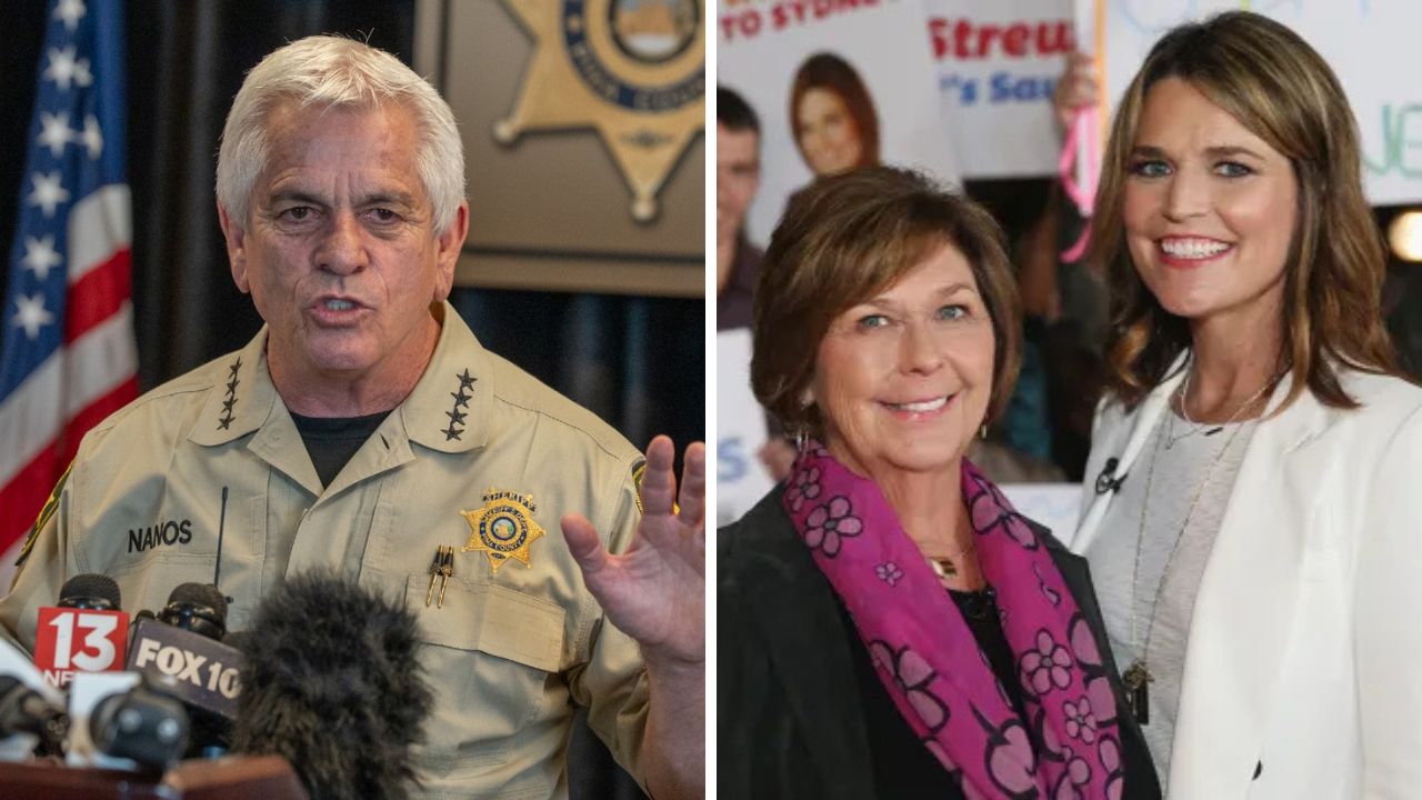 Chris Nanos, Savannah and Nancy Guthrie