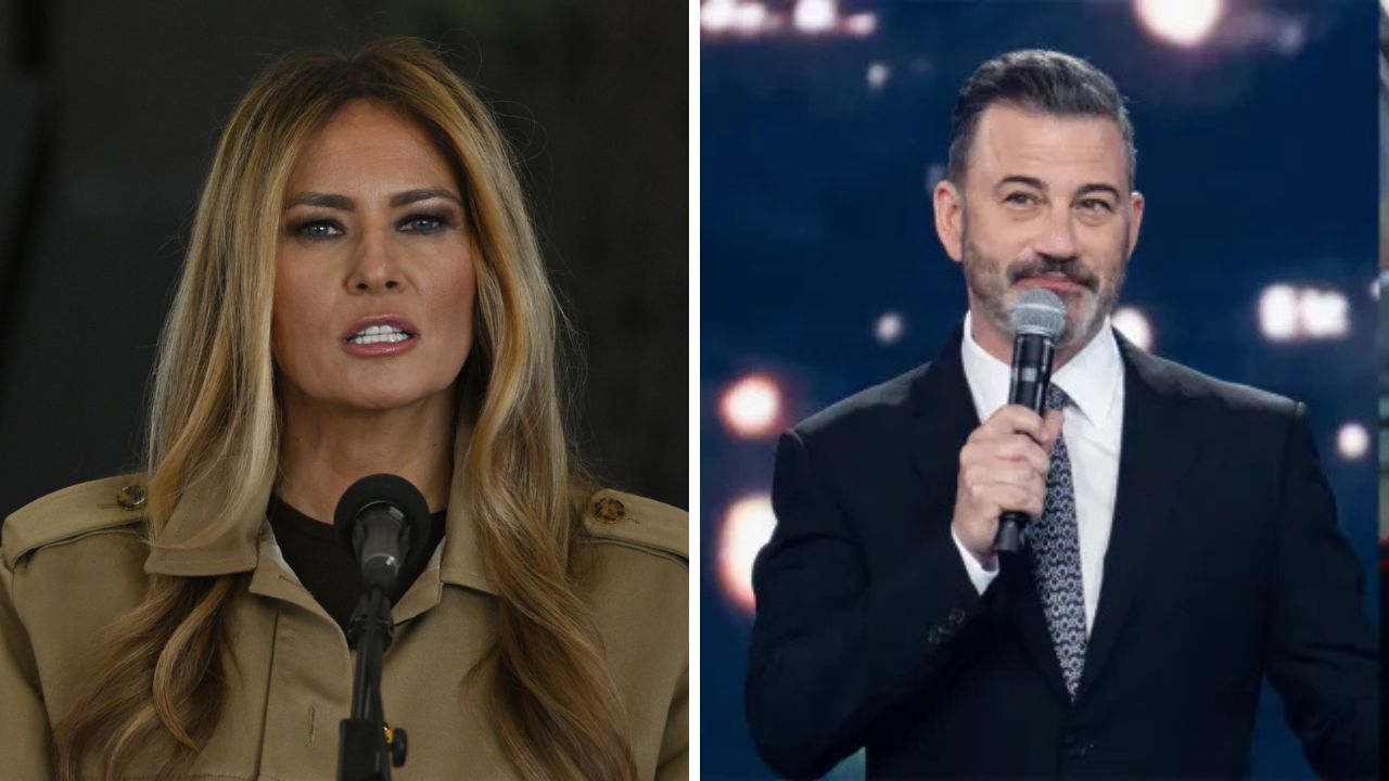 Melania Trump, Jimmy Kimmel