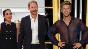 Meghan, Duchess of Sussex and Prince Harry, Duke of Sussex visit the Royal Children's Hospital on April 14, 2026 in Melbourne, Australia; Robert Irwin on 'Dancing with the Stars' in 2025.